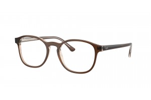 Ray-Ban RX5417 8365 Brown On Transparent Light Brown DEMO LENS szemüveg