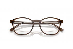 Ray-Ban RX5417 8365 Brown On Transparent