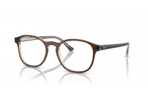 Ray-Ban RX5417 8365 Brown On Transparent