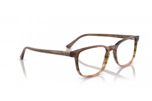 Ray-Ban RX5418 8255 csíkos barna-zöld szemüveg