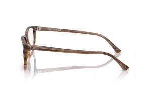 Ray-Ban RX5418 8255 csíkos barna-zöld szemüveg
