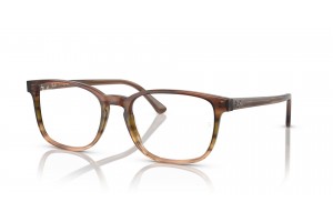 Ray-Ban RX5418 8255 csíkos barna-zöld szemüveg
