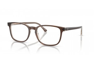 Ray-Ban RX5418 8365 barna áttetsző DEMO LENS