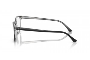 Ray-Ban RX5418 Dark Grey on Transparent Grey