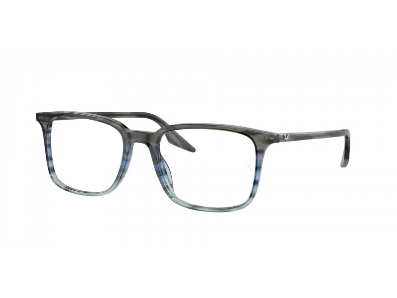 Ray-Ban RX5421 8254 csíkos szürke-kék keret