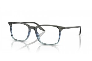 Ray-Ban RX5421 8254 csíkos szürke-kék keret