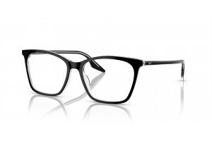 Ray-Ban RX5422 2034 fekete áttetsző demo lencse