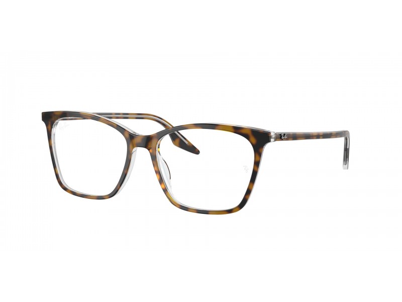 Ray-Ban RX5422 5082 Havana On Transparent