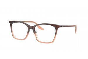 Ray-Ban RX5422 8312 Brown & Orange Demo Lens szemüveg