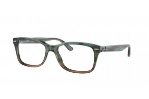 Ray-Ban RX5428 8252 Striped Blue Gradient Green DEMO LENS szemüveg
