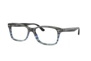 Ray-Ban RX5428 8254 Striped Grey & Blue DEMO LENS szemüveg