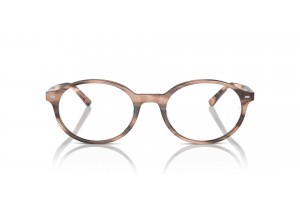Ray-Ban RX5429 8358 csíkos rózsaszín szemüveg (DEMO lencse)