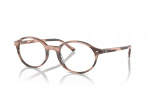 Ray-Ban RX5429 8358 csíkos rózsaszín szemüveg (DEMO lencse)