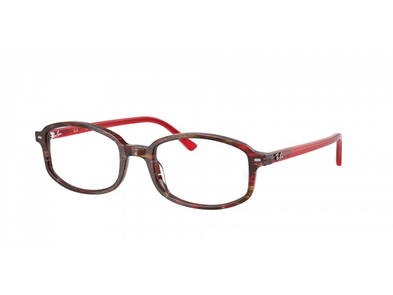 Ray-Ban RX5432 8396 átlátszó Fantasy Red
