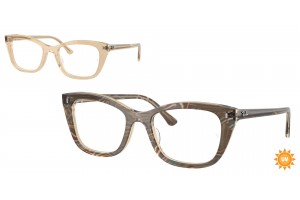 Ray-Ban RX5433 8294 Brown DEMO LENS