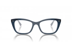 Ray-Ban RX5433 8324 kék áttetsző demo lencse