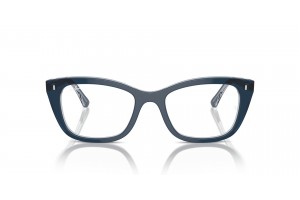 Ray-Ban RX5433 8324 kék áttetsző demo lencse