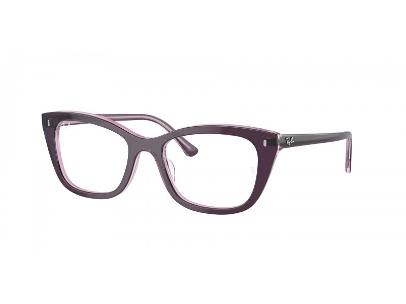Ray-Ban RX5433 Violet Transparent Pink szemüveg