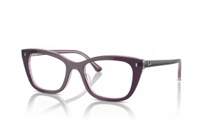 Ray-Ban RX5433 Violet Transparent Pink szemüveg