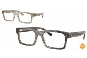 Ray-Ban RX5435 8381 Photo Striped Grey DEMO LENS szemüveg