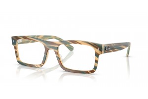 Ray-Ban RX5435 8383 Photo Striped Brown szemüveg