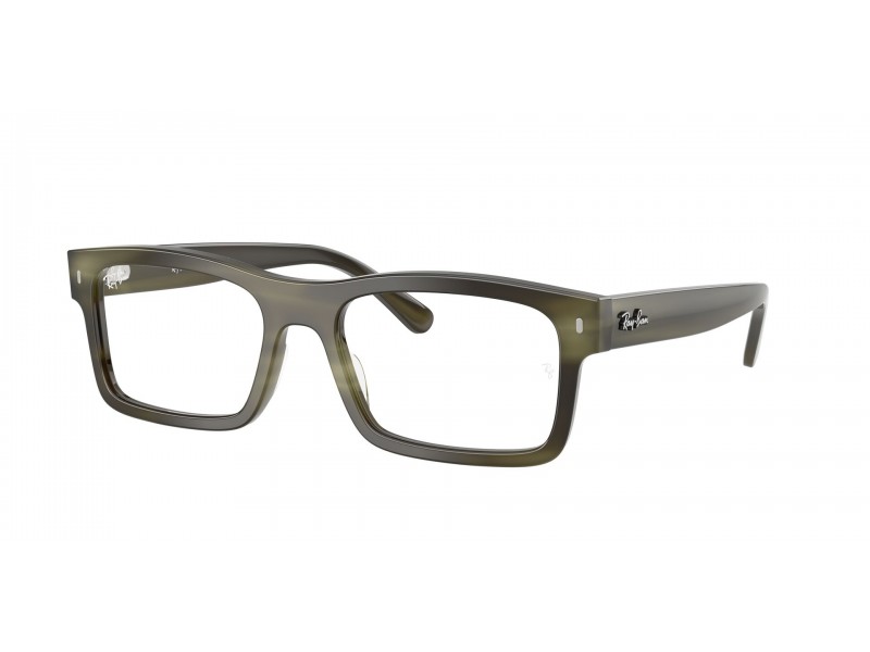 Ray-Ban RX5435 Havana Green - demo lencse