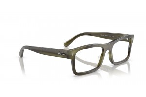 Ray-Ban RX5435 Havana Green - demo lencse