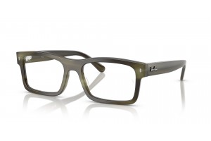Ray-Ban RX5435 Havana Green - demo lencse