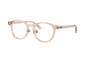 Ray-Ban RX5443D 8267 Transparent Light Brown DEMO LENS szemüveg