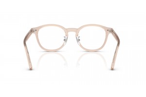 Ray-Ban RX5443D 8267 átlátszó világosbarna szemüveg