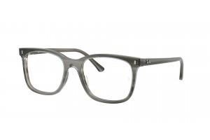 Ray-Ban RX5446 8453 Striped Grey - demo lencsés keret
