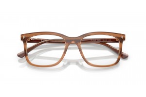 Ray-Ban RX5446 8455 csíkos barna szemüveg (demo lencse)