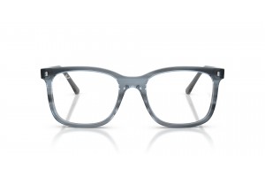 Ray-Ban RX5446 8456 kék csíkos szemüveg (demo lencse)