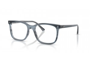 Ray-Ban RX5446 8456 kék csíkos szemüveg (demo lencse)