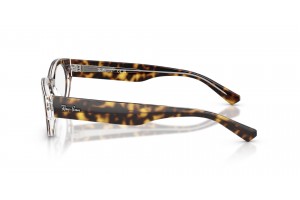 Ray-Ban RX5447 5082 Havana On Transparent