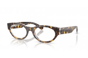 Ray-Ban RX5447 5082 Havana On Transparent
