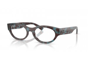 Ray-Ban RX5447 Havana Blue szemüveg (demo lencse)