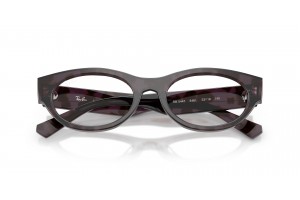 Ray-Ban RX5447 8461 Havana Grey szemüveg — demo lencse