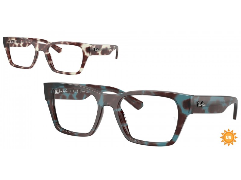 Ray-Ban RX5448 8458 Havana Blue szemüveg