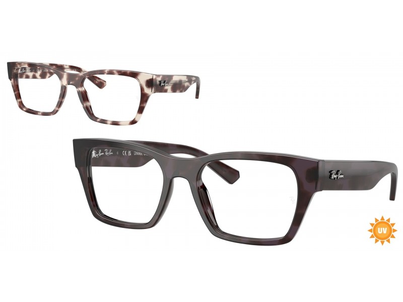 Ray-Ban RX5448 Havana Grey - demo lencse
