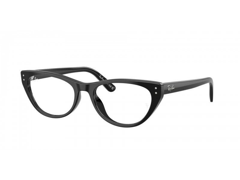 Ray-Ban RX5449D 2000 fekete női szemüveg (demo lencse)