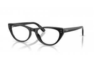 Ray-Ban RX5449D 2000 fekete női szemüveg (demo lencse)