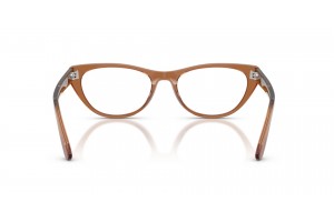 Ray-Ban RX5449D 8201 átlátszó barna szemüveg