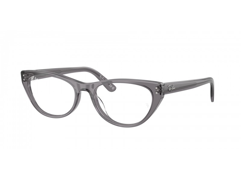 Ray-Ban RX5449D 8268 Transparent Grey - DEMO lencse