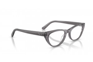 Ray-Ban RX5449D 8268 Transparent Grey - DEMO lencse