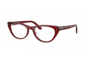 Ray-Ban RX5449D 8464 Transparent Bordeaux DEMO LENS szemüveg