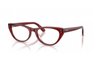 Ray-Ban RX5449D 8464 Transparent Bordeaux