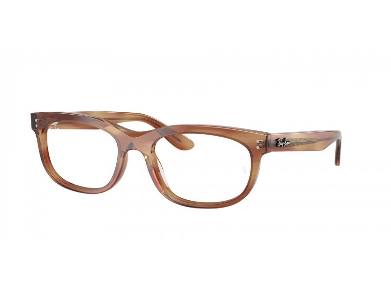 Ray-Ban RX5489 BALORETTE csíkos barna