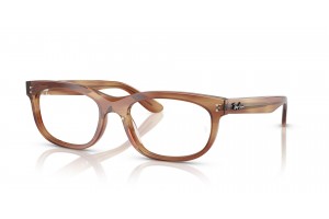 Ray-Ban RX5489 BALORETTE csíkos barna