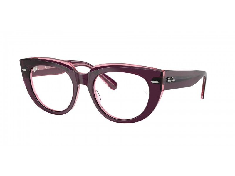 Ray-Ban RX5586 DOREEN Violet on Transparent Pink